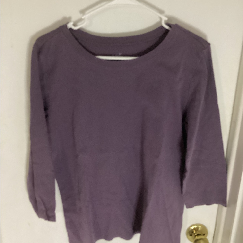 J. Jill women’s ballet sleeve tee size large